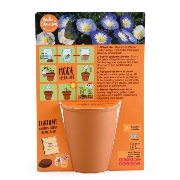 Radis et Capucine - Kit de jardinage enfant - Princesse - MEDIA_PACKAGING_VERSO